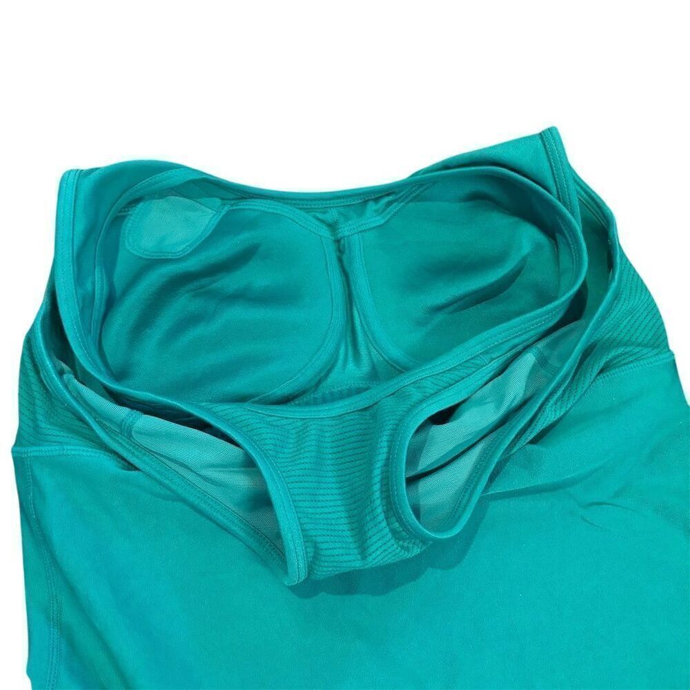 Nike Women's Blue Dri-FIT Racerback Tank Top Size M Athletic Fit - Picture 9 of 11